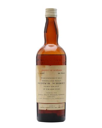 Glen Grant 15 年 Army & Navy Stores Bottled 1940s