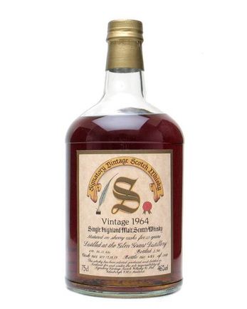 Glen Grant 1964 25 年 Sherry Cask Signatory