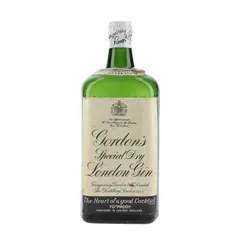 Gordon's London Dry Gin / Bottled 1950s / Spring Cap