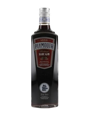 Plymouth Sloe Gin Liqueur Old Presentation