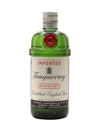 Tanqueray Special Dry Gin Bottled 1970s