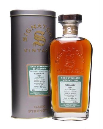 Glenlossie 1984 24 年 Sherry Butt Signatory