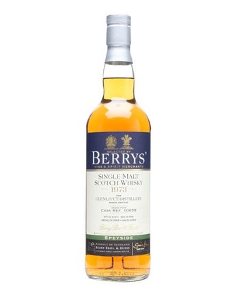 Glenlivet 1973 38 年 Cask #10658 Berry Bros and Rudd