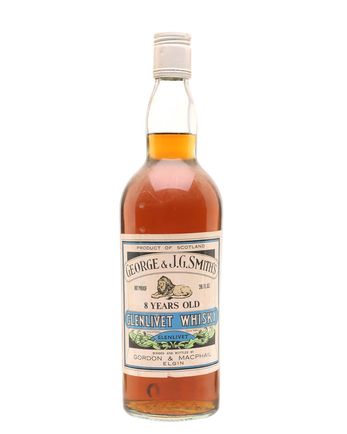 Glenlivet 8 年 Smith's Label Bottled 1960s Gordon & Macphail