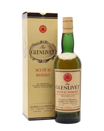 Glenlivet 12 年 Bottled 1960s