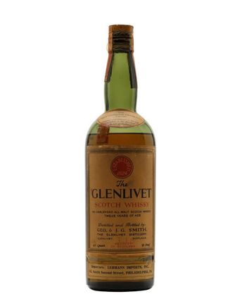 Glenlivet 12 年 Bottled 1930s