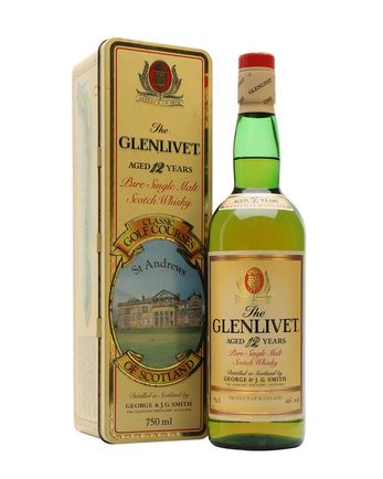 Glenlivet 12 年 St. Andrews Tin