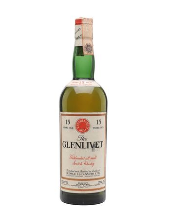 Glenlivet 15 年 Bottled 1960s