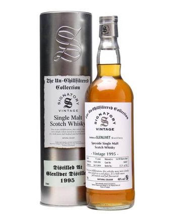Glenlivet 1995 15 年 Sherry Butt #144357 Signatory Un-Chillfiltered Collection
