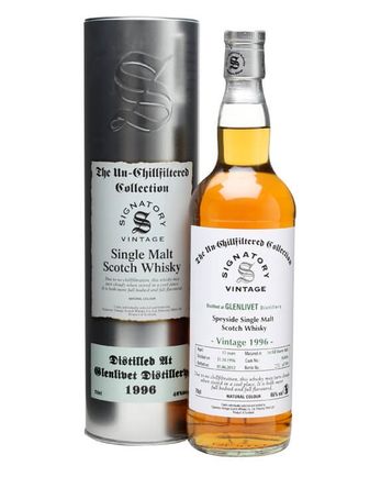 Glenlivet 1996 15 年 Sherry Butt #163416 Signatory Un-Chillfiltered Collection