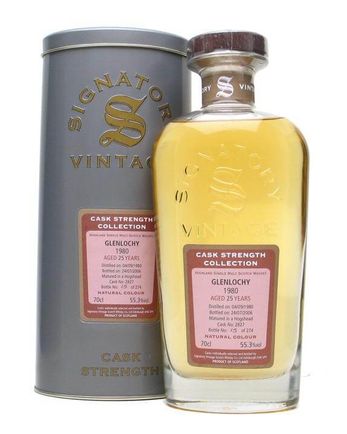 Glenlochy 1980 25 年 Signatory Cask Strength Collection