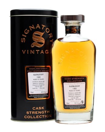 Glenlochy 1980 31 年 Cask #2825 Signatory Cask Strength Collection