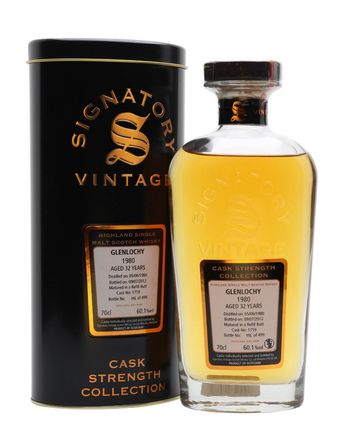 Glenlochy 1980 32 年 Cask #1759 Signatory Cask Strength Collection