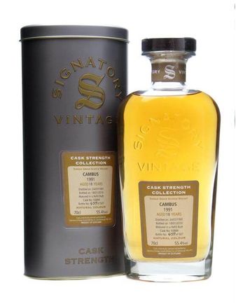Cambus 1991 18 年 Signatory