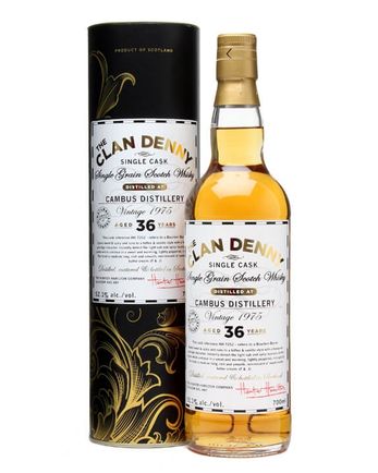 Cambus 1975 36 年 Bourbon Cask HH7252 Clan Denny
