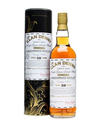 Cameronbridge 1974 38 年 Cask #HH9488 Clan Denny