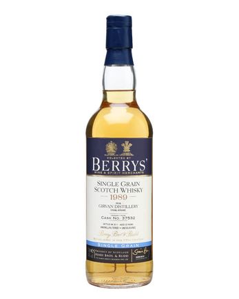 Girvan 1989 22 年 Cask #37532 Berry Bros & Rudd