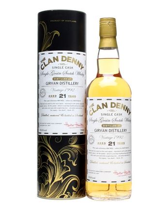 Girvan 1992 21 年 Cask #HH9451 Clan Denny
