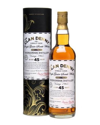 Invergordon 1965 45 年 Bourbon Barrel #6456 Clan Denny