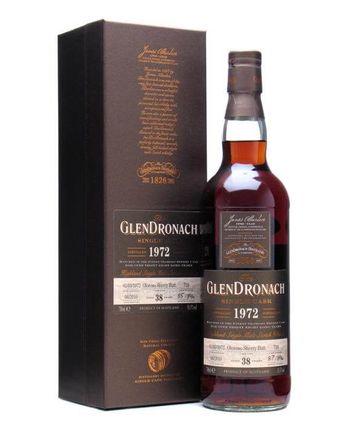 Glendronach 1972 38 年 Oloroso Butt #718
