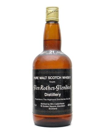 Glenrothes 1961 21 年 Cadenhead's