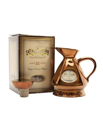 Glenturret 21 年 Gold Ceramic Jug
