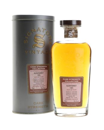 Glenturret 1985 22 年 Signatory Cask Strength Collection