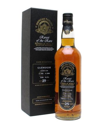 Glenugie 1981 25 年 51.5 Sherry Cask Duncan Taylor Rarest of the Rare