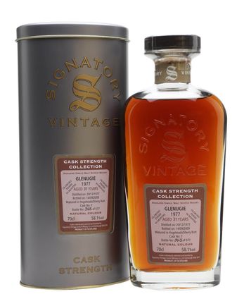 Glenugie 1977 31 年 Oloroso Finish Signatory Cask Strength Collection