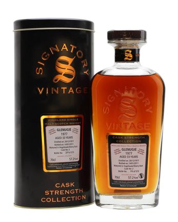 Glenugie 1977 33 年 Oloroso Finish Signatory
