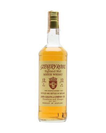 Glenury Royal 12 年 John Gillon Bottled 1980s