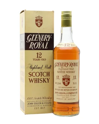 Glenury Royal 12 年 Bottled 1970s