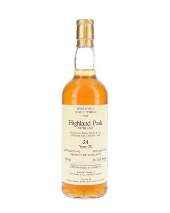 Highland Park 1962 24 年 Independent Bottling
