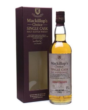 Highland Park 1981 28 年 Mackillop's