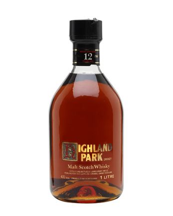Highland Park 12 年 Screenprinted Label