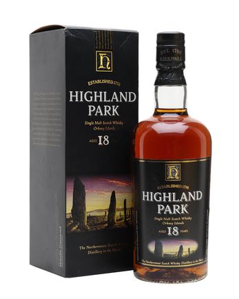 Highland Park 18 年 Bottled 1990s (stones packaging)