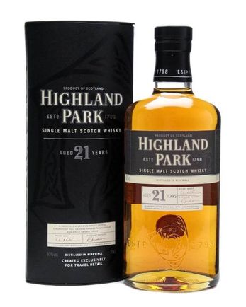 Highland Park 21 年 (travel retail)