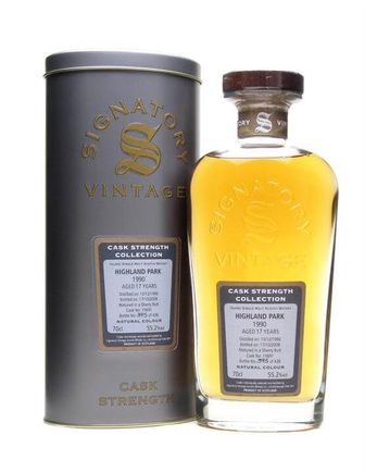 Highland Park 1990 17 年 Sherry Cask Signatory