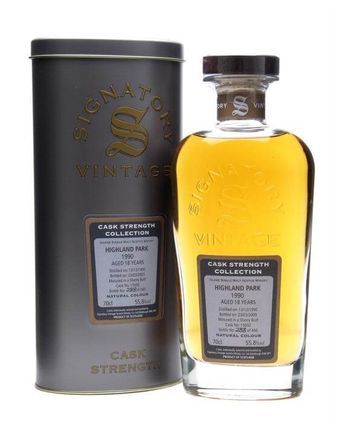 Highland Park 1990 18 年 Sherry Butt #15692 Signatory