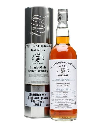 Highland Park 1991 21 年 Butt #1372 Signatory Un-Chillfiltered Collection