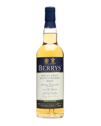 Imperial 1995 17 年 Cask #50075 Berry Bros & Rudd