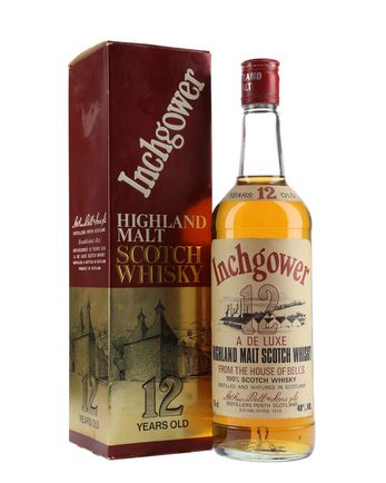 Inchgower 12 年 Bottled 1980s Cream Red