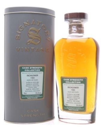 Inchgower 1980 24 年 Sherry Cask Signatory