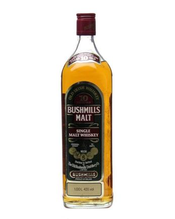 Bushmills 10 年 Irish Whiskey Bottled 1990s
