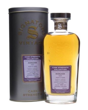 Inverleven 1977 31 年 Signatory Cask Strength Collection