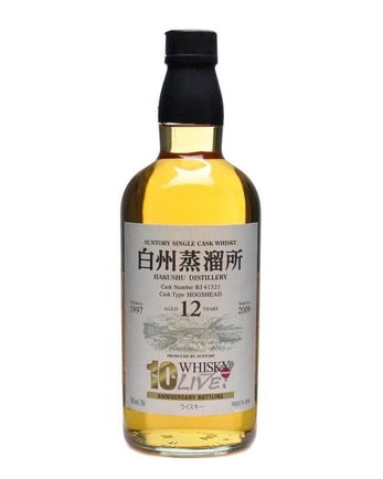 Hakushu 1997 12 年 Whisky Live 10th Anniversary