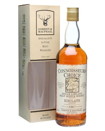 Kinclaith 1967 Map Label Connoisseurs Choice Gordon & Macphail