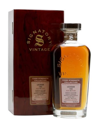 Lochside 1966 40 年 Sherry Cask 7536 Signatory Cask Strength Collection