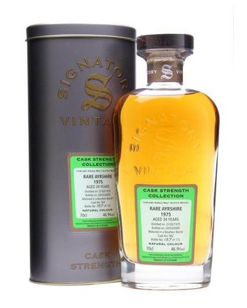 Rare Ayrshire 1975 34 年 Signatory
