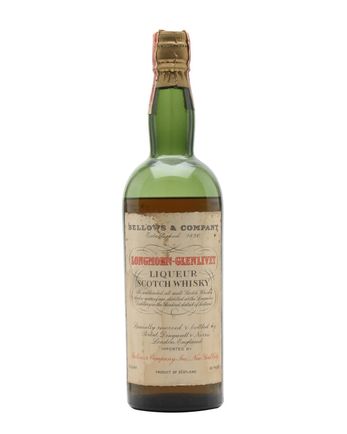 Longmorn Glenlivet 12 年 Bellows Bottled 1930s